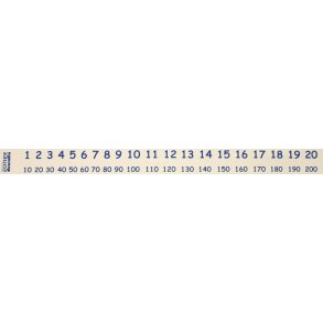 Taltape 1-20 + 10-tabel