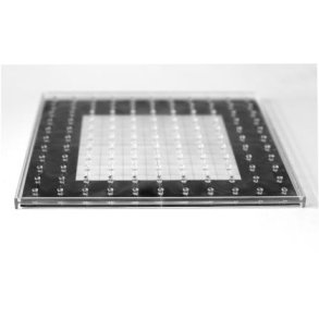 Geoboard med plastsm ca.22x22 cm