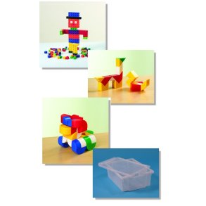 2 cm cubes/triangles/quadrants