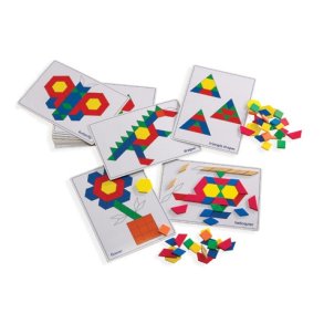 Geometriske mnsterblokke Aktivitetskort