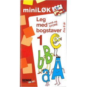 miniLk: Leg med bogstaver 1
