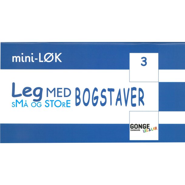 miniLk: Leg med bogstaver 3