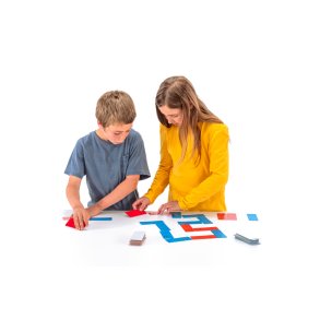 Domino division til 100