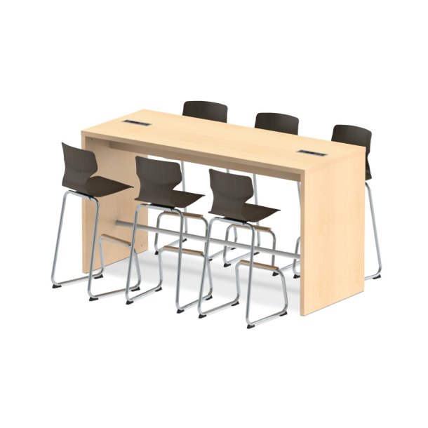 Solidt hjbord f/fodsttte