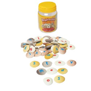 Sten med bogstaver stavest