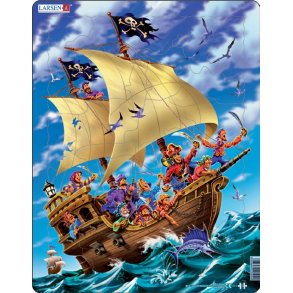 Piratskib pusle 36,5 x 28,5 cm.