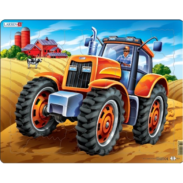 Traktor pusle 36,5 x 28,5 cm.
