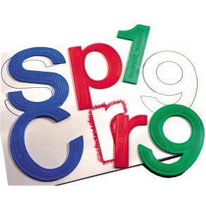 Tegne/fle bogstaver sm/minuskel