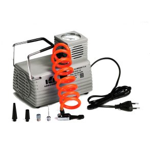 Boldkompressor 220V inkl. 3 adaptorer