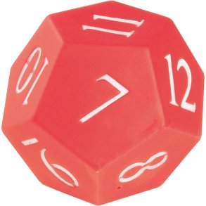 Kmpeterning 1-12 bld plast DODECAEDE