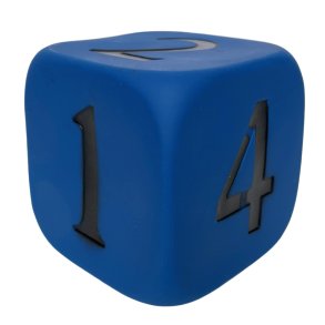 Kmpeterning 1-6 bld plast, bl