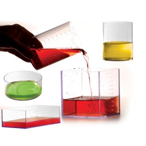 Forskelligt formede literml