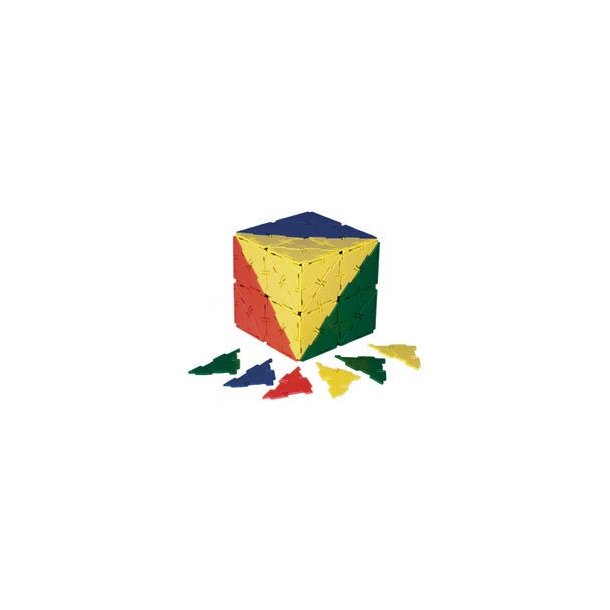 Polydron Retvinklet trekant (80 stk.)