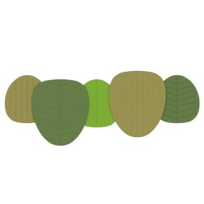 Akustik vghngt 5 stk.