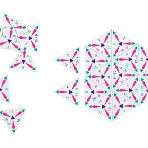 Schubitrix subtraktion 1-20
