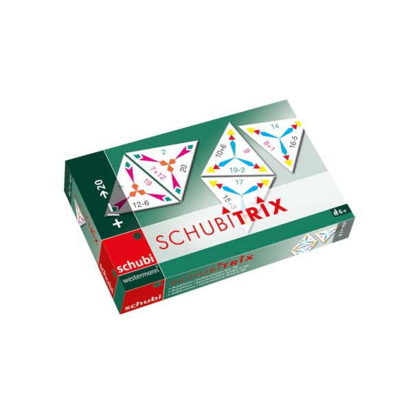 Schubitrix addition - subtraktion til 20