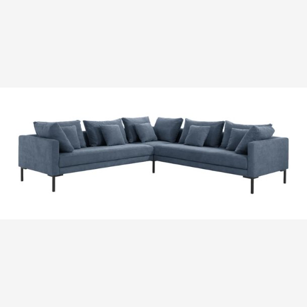 Bella hjrnesofa stof